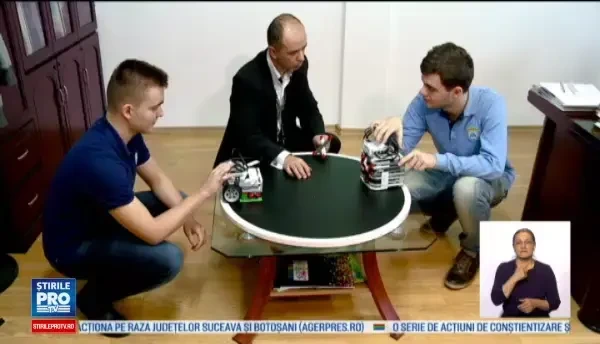 Doi elevi de la Liceul de Informatica din Constanta, pe podium la o competitie de robotica in Estonia