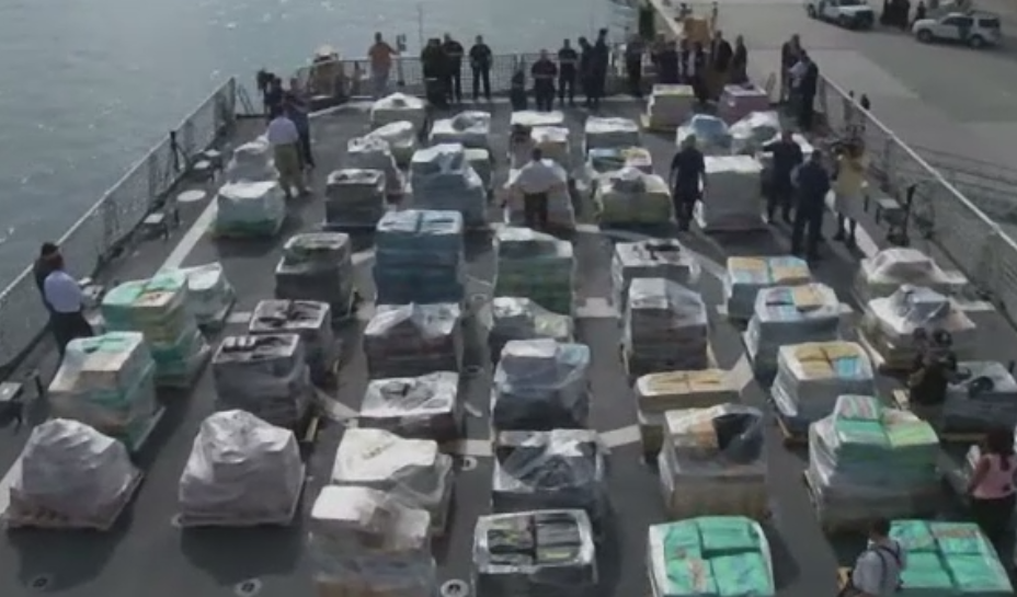 Captura uriasa in Florida. Paza de coasta a confiscat cocaina de 715 milioane de dolari