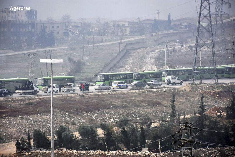 Evacuarea civilor din Alep a fost suspendata. Presedintele Bashar al-Assad a anuntat insa ca "aici se face istoria"