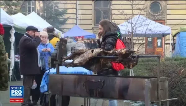 Targuri traditionale, organizate chiar in curtea Ministerului Agriculturii. Preturile produselor traditionale