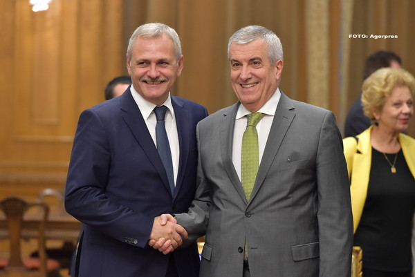 Tariceanu vrea ca Parlamentul sa adopte o declaratie care critica CSM si pe Klaus Iohannis. Dragnea a amanat dezbaterea. FOTO