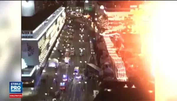 Atentat in Berlin. 12 morti si 50 de raniti in targul de Craciun