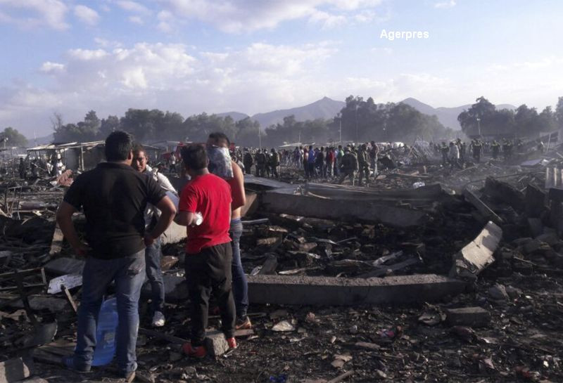 Explozii artificii Mexic