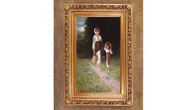 Suma record cu care s-a vandut la licitatie o panza a lui Nicolae Grigorescu. Pretul este dublu fata de cel estimat