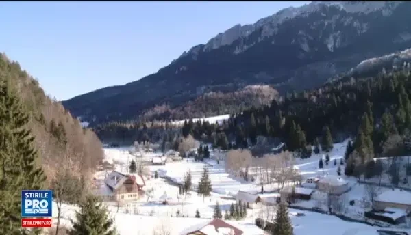 Tinutul lui Mos Craciun din Tara Barsei. Reactia unui englez: Mi se pare fantastic fata de Londra. Este un contrast total