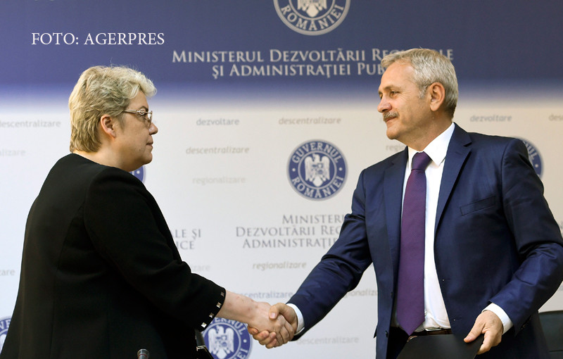 Dragnea: Sevil Shhaideh va sta la Guvern pana cand va obosi. Daca va obosi, o sa merg eu. Eu nu-mi bat joc de ea