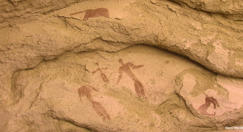 Descoperire uimitoare. Cel mai vechi desen al nasterii de Craciun are 5000 de ani, intr-o pestera