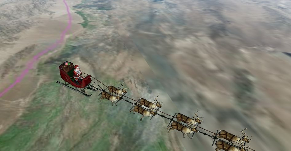 Urmareste-l pe Mos Craciun pe tot globul si afla cat timp mai e pana cand iti va aduce cadourile