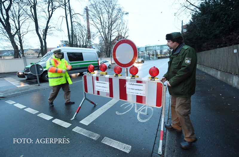 Centrul orasului german Augsburg, evacuat din cauza unei bombe neexplodate. Un sfert din locuitori, scosi din case de Craciun