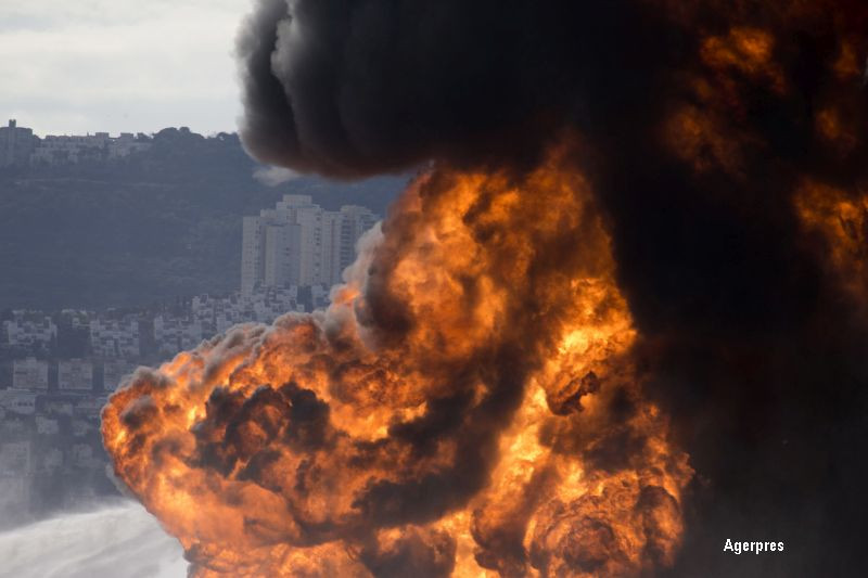 incendiu in Haifa