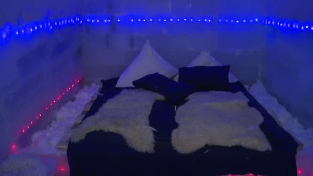 Camerele de gheata ale hotelului de la Balea Lac imita filme precum Star Wars sau Hobbit. Cat costa o noapte la -2 grade