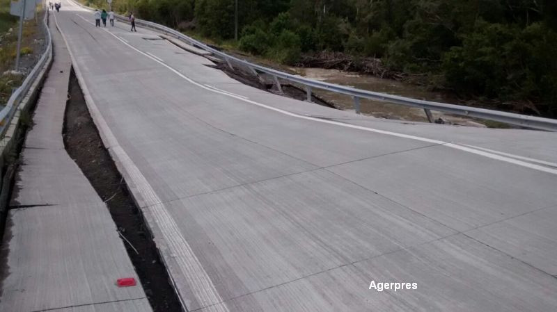 Cutremur cu magnitudinea 7,6 pe scara Richter in Chile. Locuitorii, sfatuiti sa stea la distanta de peste 80 m de plaje