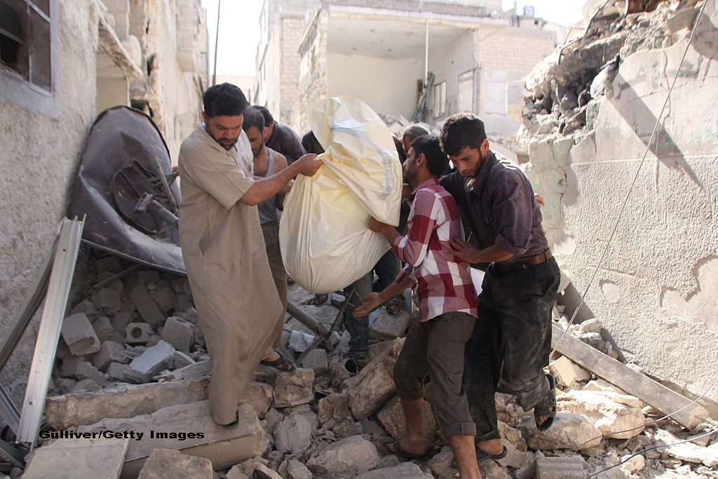 Rusia anunta ca a descoperit gropi cu cadavre in orasul sirian Alep: "Acesta este doar inceputul"