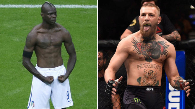 Balotelli l-a provocat pe McGregor: "Este grozav, dar trebuie sa-l bati pe el ca sa fii cel mai bun!"