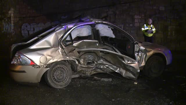 Accident foarte grav la iesirea din Otopeni. Doua persoane au ajuns la spital, in coma