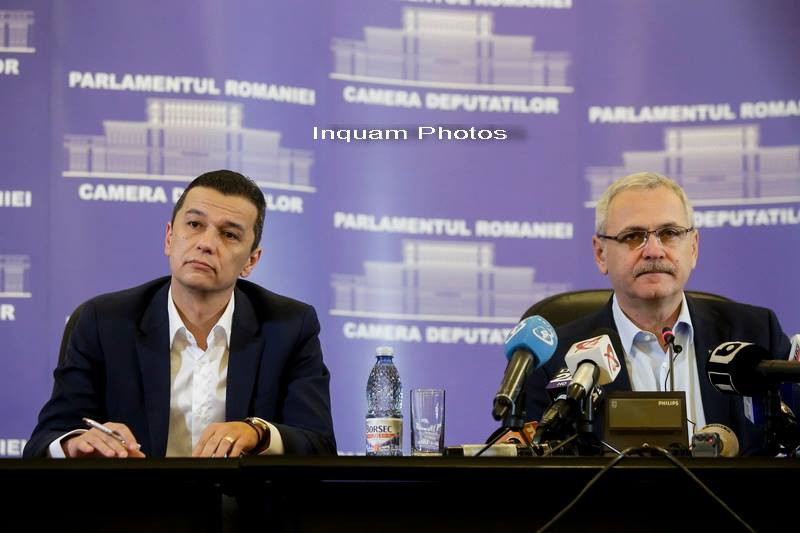PSD si ALDE au finalizat luni lista noului Cabinet, din care vor face parte opt femei. Dragnea: Numele vor fi aflate marti