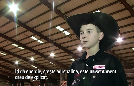 Cel mai tanar campion mondial la rodeo are 11 ani si calareste tauri inca dinainte sa ajunga la scoala