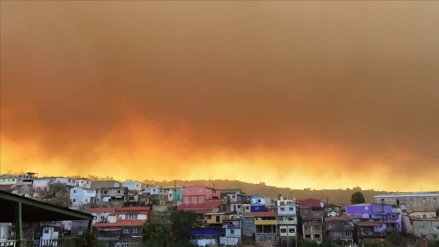 Cosmar in Valparaiso, orasul turistic chilian supranumit "Perla Pacificului"