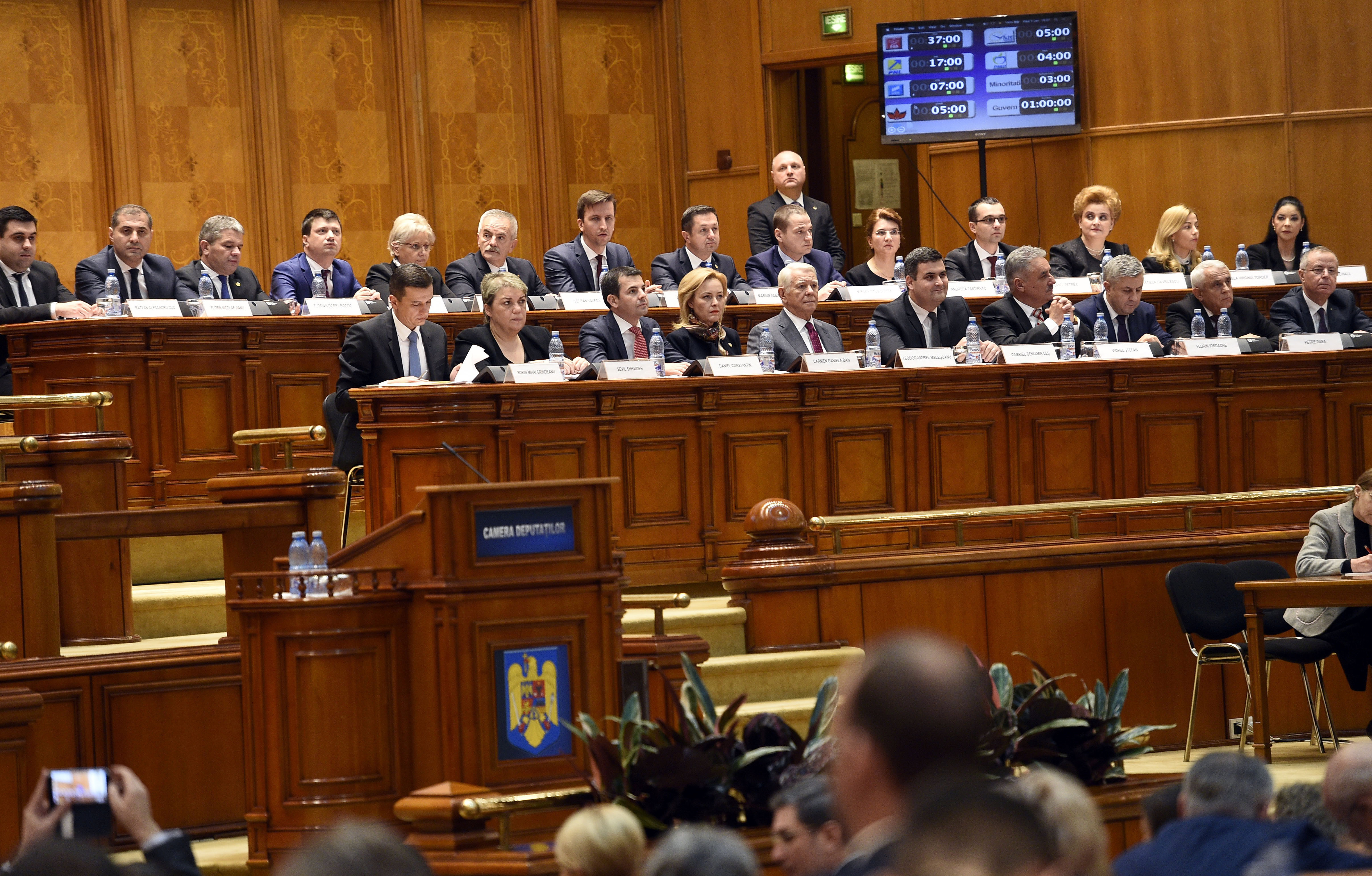 Comisiile juridice din Parlament au dat aviz favorabil cererii presedintelui Iohannis privind referendumul anticoruptie