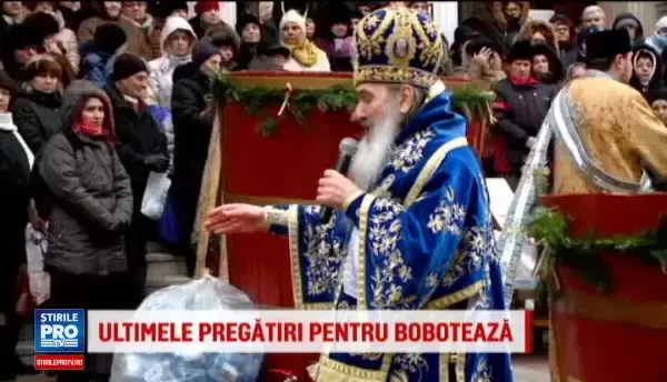 10.000 de credinciosi, asteptati de Boboteaza in Constanta. Mesaj pentru credinciosii care se imbulzesc la aghiazma