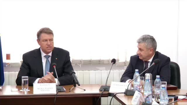 Klaus Iohannis si Florin Iordache la CSM