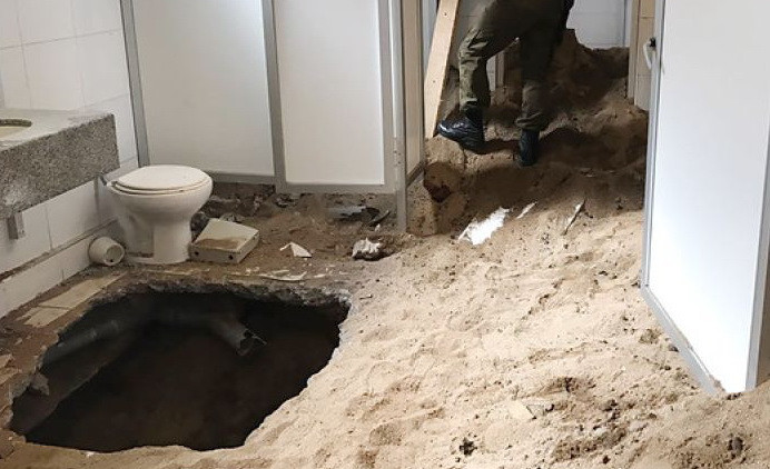 Un agent de paza a descoperit un tunel subteran si a chemat imediat politia. Ce s-a aflat ulterior