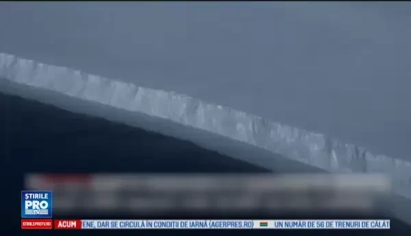 Un aisberg de 5.000 de kilometri patrati sta sa se desprinda de calota glaciara a Antarcticii. Impactul asupra naturii