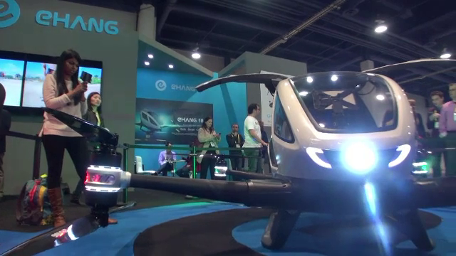 iLikeIT. 2017 este anul dronelor. Primul model destinat transportului personal prezentat la CES, in Las Vegas