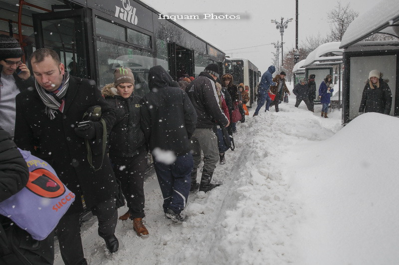 Gabriela Firea: "Uitati-va ce se intampla si in alte capitale cand ninge abundent. Se circula in conditii de iarna"
