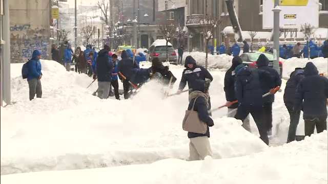 Premieră în București. Gabriela Firea aduce utilaje speciale pentru deszăpezire