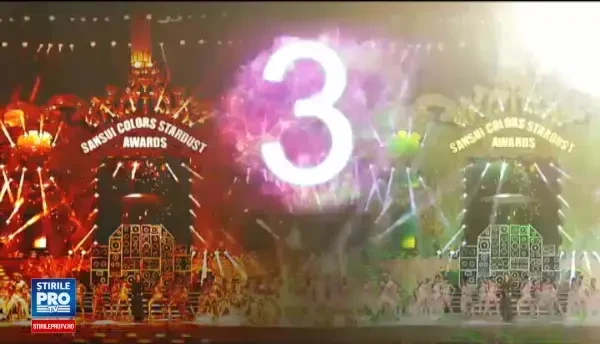 Iulia Vantur a stralucit in India pe scena Oscarurilor de Bollywood. Colindul romanesc pe care a dansat in fata lui Salman