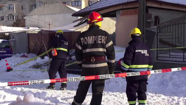 Explozie puternica in Constanta, din cauza acumularilor de gaze. Deflagratia a distrus peretii casei si a avariat o masina