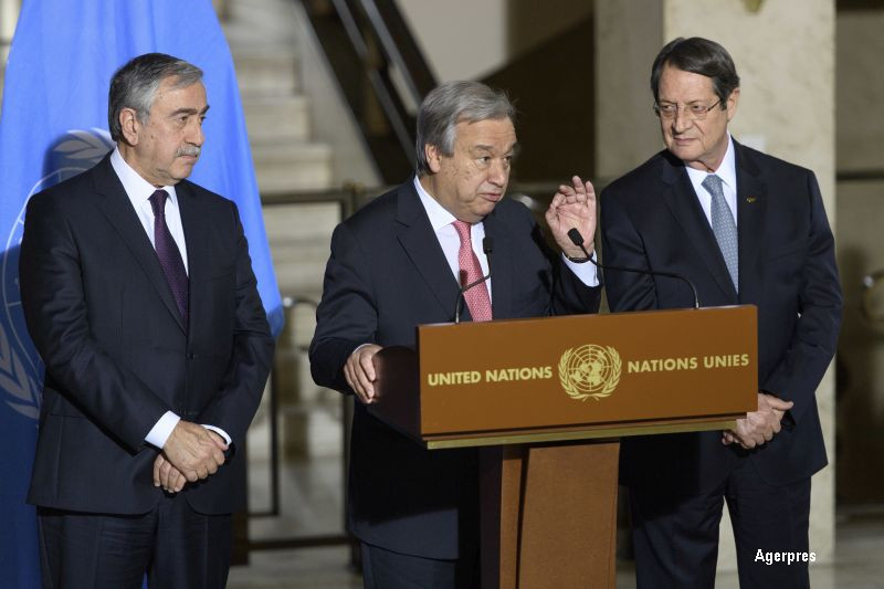 Sanse tot mai mari pentru un acord de pace in Cipru. ONU: "Poate fi acest simbol al sperantei la inceputul lui 2017"