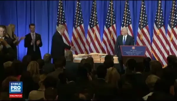 Trump, prima conferinta de presa dupa victoria in alegeri. Toate tarile ne vor respecta mult mai mult de acum inainte