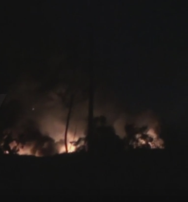 Explozii la o baza militara din Damasc. Armata siriana a acuzat Israelul ca a lansat bombardamente. VIDEO