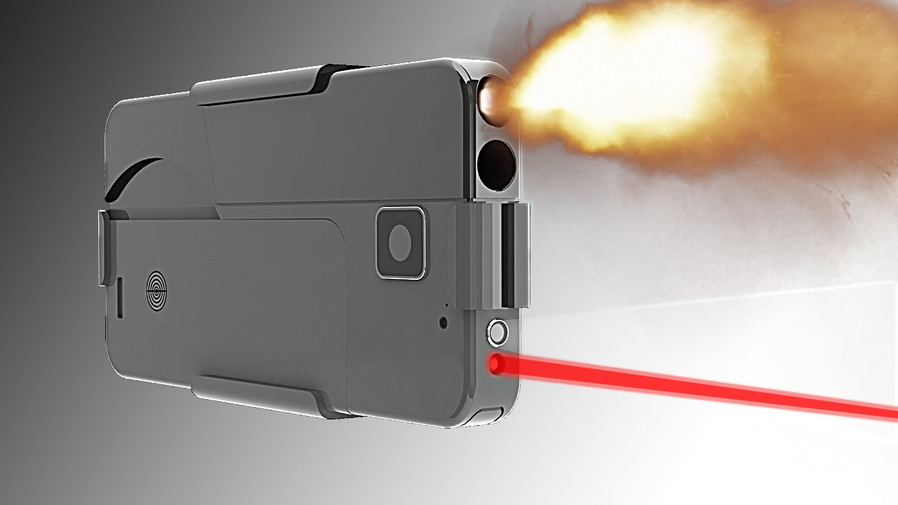 Dispozitivul care arata ca un iPhone, dar e de fapt un pistol, ar fi ajuns in Europa. Cat costa si unde se gaseste