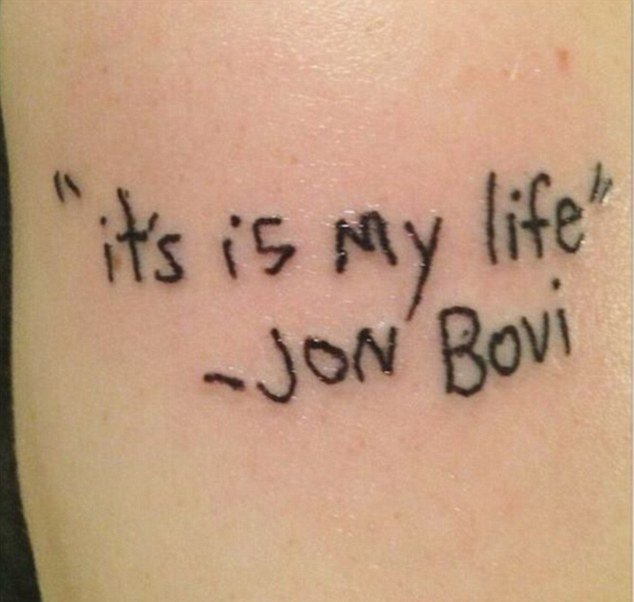 Cele mai hilare tatuaje. Niste oameni chiar au platit pentru asa ceva :)