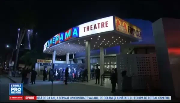 Michael Keaton a prezentat la Los Angeles filmul Fondatorul, care spune povestea succesului imperiului McDonald's