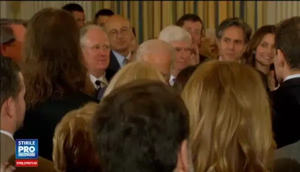 Biden, decorat de Obama cu Medalia Libertatii, cea mai inalta distinctie civila din SUA. Vicepresedintele a inceput sa planga