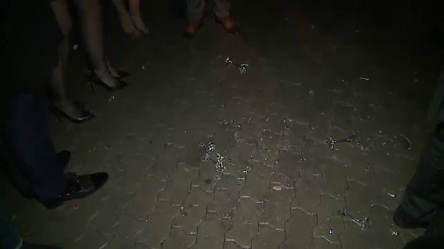 Cei care au sarbatorit Revelionul pe stil vechi au spart pahare ca sa aiba noroc. "Am venit sa ne distram pentru mama Rusie"