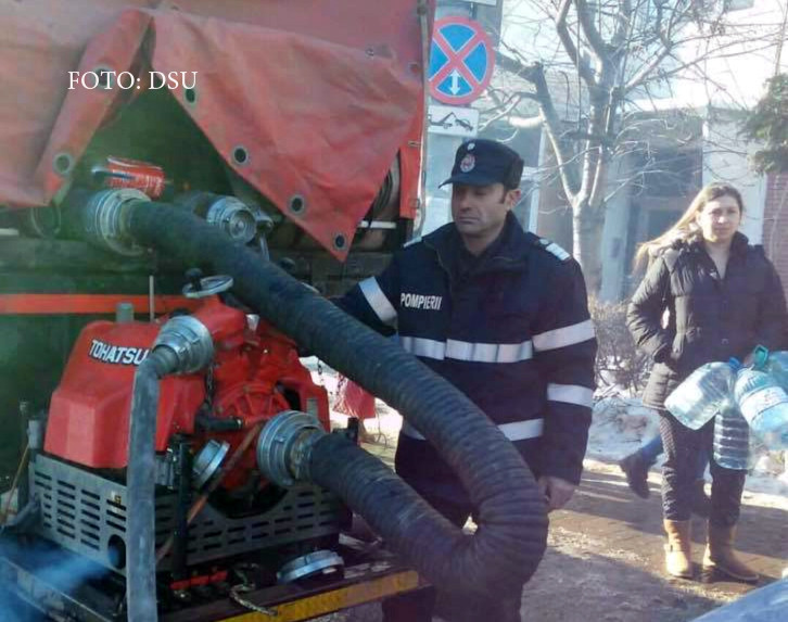 Municipiul Bacau a ramas fara apa inca de sambata. Cand si unde se distribuie apa potabila si nepotabila in oras