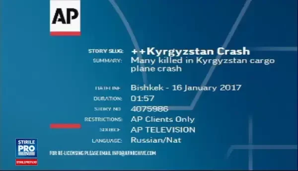 Un avion Boeing 747 turcesc s-a prabusit in Kargazstan, peste case. Cel putin 32 de persoane si-au pierdut viata