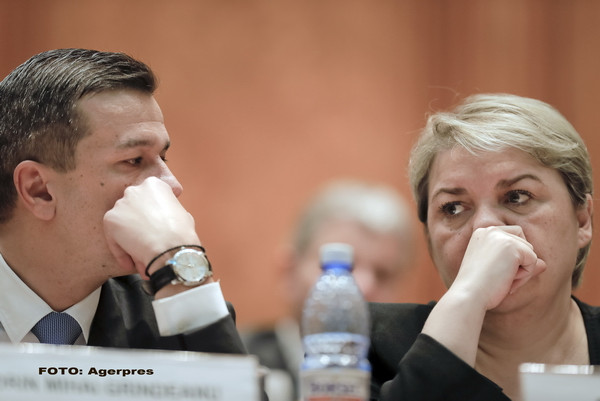 Sorin Grindeanu i-a delegat atributiile de premier lui Sevil Shhaideh pe timpul vizitei sale in SUA