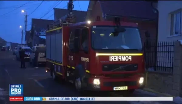 Un barbat din Alba a murit si sotia lui a suferit arsuri pe 50% din suprafata corpului, dupa ce casa lor a explodat