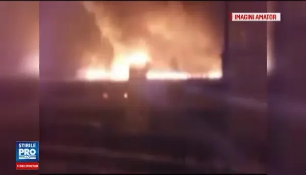 4.000 de viori s-au facut scrum intr-un incendiu care a cuprins o fabrica de instrumente. Pagubele se ridica la 1 mil. lei