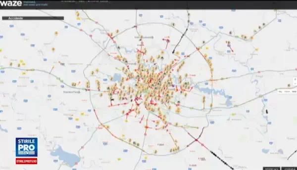 La jumatate de iarna, Bucurestiul este deja plin de gropi. Autoritatile anunta ca vor intrerupe circulatia in zonele afectate