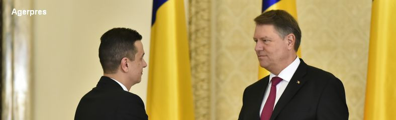 Presedintele Klaus Iohannis l-a invitat pe premierul Sorin Grindeanu la Cotroceni, impreuna cu ministrul de Finante