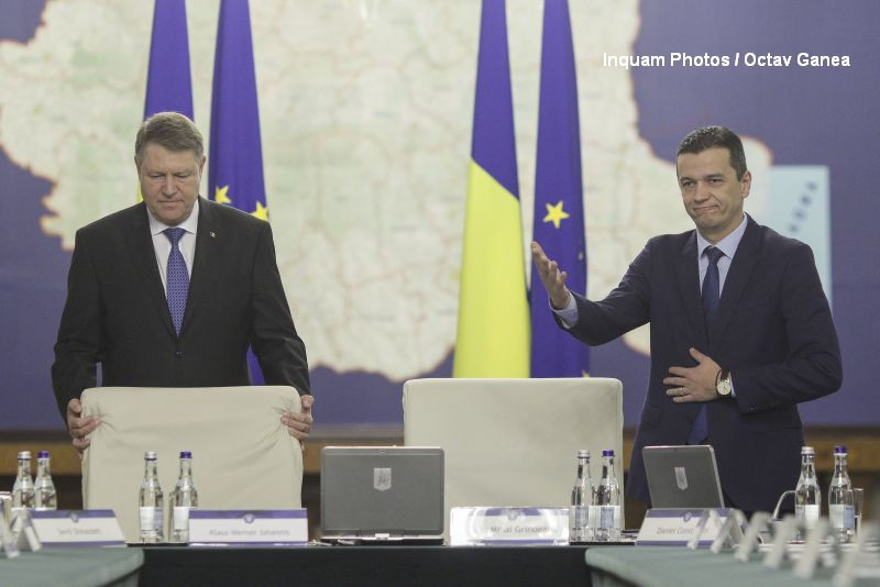 Iohannis a condus sedinta de Guvern. "Sunt doi elefanti in incapere, dar nu se vad: amnistia si modificarea Codurilor penale"