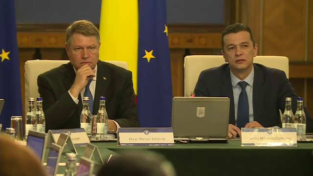 Culisele sedintei de guvern unde vizita lui Iohannis a creat stupefactie. Presedintele a oprit evacuarea presei din sala