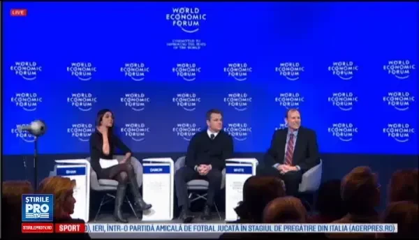 Matt Damon si Shakira, la Forumul Economic Mondial de la Davos. Subiectele abordate de vedete: apa potabila si educatie